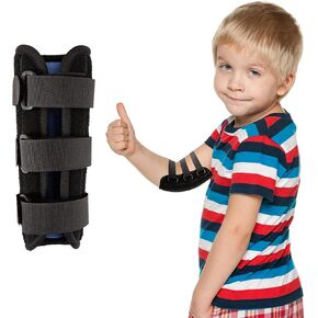 Thumb Sucking Stop for Kids, Elbow Splint Cubital Tunnel Brace Finger Sucking Guard Stop Nail Biting Treatment for Nail Biter Stopper Prevention Anti Nose Picking Pediatric Elbow Immobilizer Brace in Kuwait