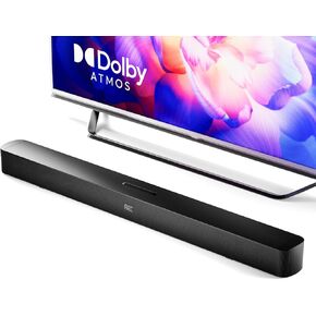 Soundbar, 2.1 ch Sound Bar for Smart TV with Dolby Atmos, Bluetooth & HDMI-ARC TV Speaker, 190W 3D Home Theater Surround Sound System, Quad Bass & Dual Full-Range Speakers, 2024 Model