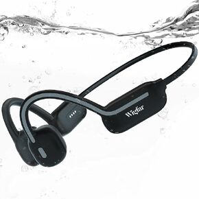 Bone Conduction Headphones,Swimming Headphones IPX8 Waterproof,Built-in MP3 Mode and 32GB Memory Card,Waterproof Headphones for Swimming Suitable for Swimming,Running and Daily Use