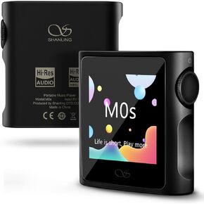 SHANLING M0s MP3 Player with Bluetooth Hi-Fi Lossless Sound Music Player Portable Digital Audio Player (Without SD Card)