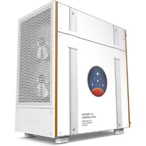 NZXT H5 Flow Starfield | Compact ATX Mid-Tower PC Gaming Case | High Airflow Perforated Front Panel | Tempered Glass Side Panel | Cable Management | 2 x 120mm Fans Included | 280mm Radiator Support