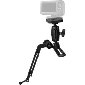 Fish Finder Mount 1.5" Ball Base for Kayak, Kayak/SUP Transducer Mounting Arm, Marine Electronics Mounts for Boat, Compatible with Scotty, Lowrance, Garmin Fish Finder