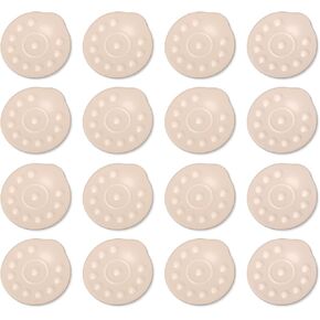 16pcs Breast Pump Membrane for Medela, BPA Free Silicone Hand Breast Pump Replacement Valves Parts Spare Symphony Membranes Diaphragm Accessories for Manual and Electric Style Breast Pump (Pink)