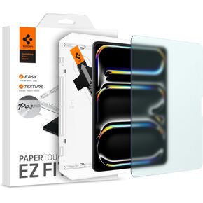 Spigen PaperTouch Tempered Glass Screen Protector [GlasTR EZ Fit PaperTouch] Designed for iPad Pro 13 inch M4 (2024) [9H Hardness/Case-Friendly]