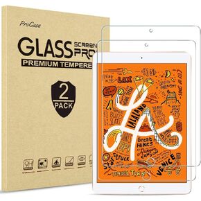 ProCase 2 Pack for 7.9" iPad Mini 5th / Mini 4th Screen Protector, Tempered Glass Film Guard for iPad Mini 5 2019 / iPad Mini 4 2016