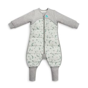 Love to Dream Warm Toddler Sleep Suit (3T), Super Soft Temp Regulating Sleeping Sack, 2.5TOG Warm Wearable Blanket, White