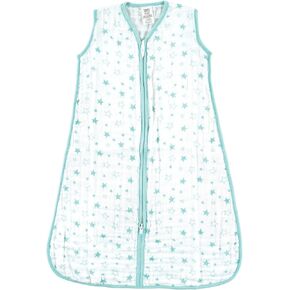 Luvable Friends Unisex Baby Sleeveless Muslin Cotton Sleeping Bag, Sack, Blanket