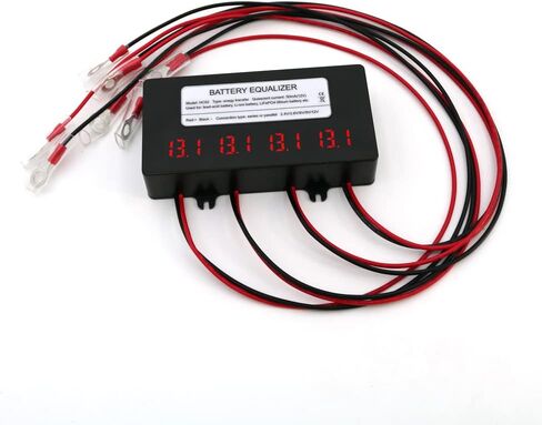 ANGUI HC02 معادل البطارية 4 قطعة بطاريات تيار مستمر العاكس 10A موازن الجهد النشط الحالي ليثيوم أيون بطارية الرصاص الحمضية توصيل شاشة LED in Saudi Arabia