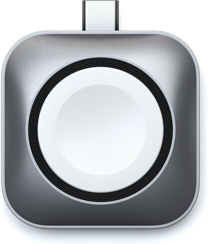 Satechi 2 in 1 USB-C Portable Apple Watch Charger and AirPods Wireless Charger, Dual Sided Apple Watch Travel Charger for Series 9/8/7/6/5/4/3/2/SE and Apple Watch Ultra/Ultra 2, AirPods 1/2/3/Pro in Saudi Arabia
