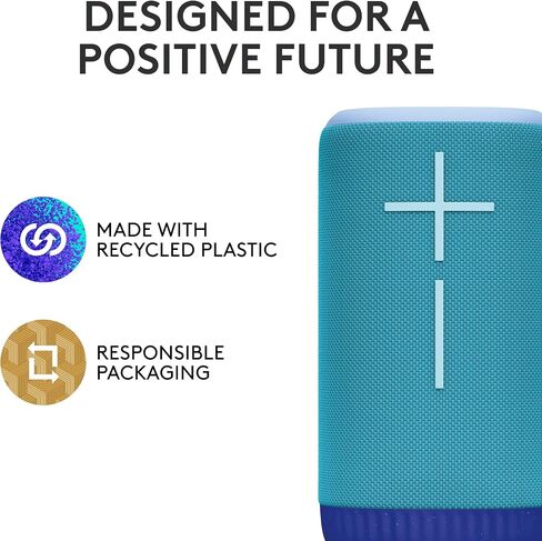Ultimate Ears EVERBOOM Wireless Bluetooth Portable Speaker, Big Bass and Immersive 360-Degree Sound, Floatable Waterproof Speaker IP67, up to 20-Hour Battery and 180 ft (55 m) Range - Charcoal Black in Saudi Arabia