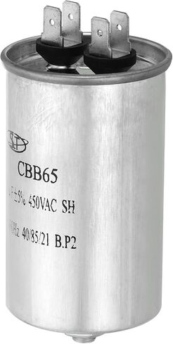 PATIKIL 15uF 15MDF 450VAC Run Start Capacitor, Circular CBB65 Run Capacitor with M8 Screws for Fan Starting, Air Conditioner, Washing Machine, Cool Heat Pump Condenser in Saudi Arabia