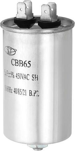 PATIKIL 15uF 15MDF 450VAC Run Start Capacitor, Circular CBB65 Run Capacitor with M8 Screws for Fan Starting, Air Conditioner, Washing Machine, Cool Heat Pump Condenser in Saudi Arabia