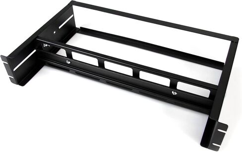 StarTech.com 2U DIN Rail Kit for Standard 19" Rack - Adjustable Depth Rackmount DIN Rail with Top Hat, Mini, G Rails, 27lbs/12.5kg Weight Capacity (ADJDINKIT) in Saudi Arabia