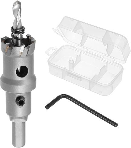 40mm Carbide Hole Cutter, TCT Hole Saws,Tungsten Carbide Tipped Hole Cutter for 5mm Stainless Steel Sheet Metal,Metal Plate, Aluminum (1 Pcs) in Saudi Arabia