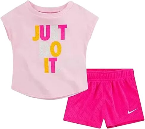 Nike Girls 2-PC Shorts & Top Outfit Set in Saudi Arabia