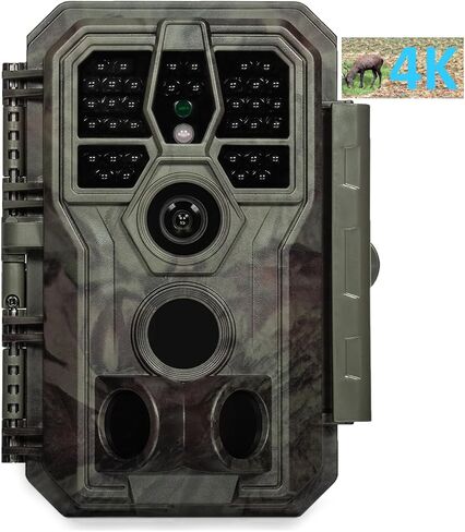 GardePro A50 Trail Camera, 4K 64MP, New-Gen Image Technology, Ultra-Low Light Sensitivity Sensor, Night Vision, Motion Activated in Kuwait