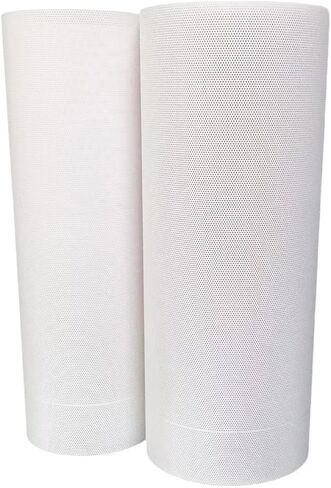 Fan Dust Mesh Filter Magnetic Frame PVC PC Case Dust Mesh Filter Desktop Computer PC Case Fan Dust Proof Filter Cover Grills 500 * 500MM 2PACK White (White) in Saudi Arabia