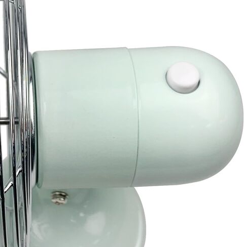 Good Housekeeping 92512 مروحة USB معدنية بالكامل مقاس 5 بوصات مع تذبذب من النيكل المصقول in Kuwait