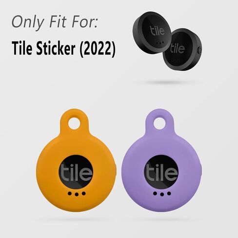 Geiomoo Silicone Cover Compatible with Tile Sticker 2022, Protective Case with Carabiner (2 Pack Mint+Emerald Green) in Saudi Arabia