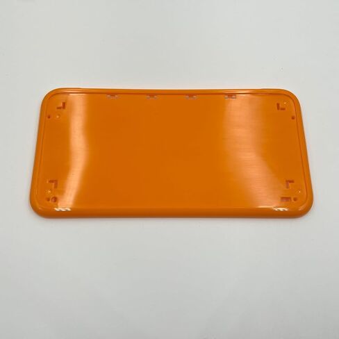 Replacement Housing Shell Case Kit Face Plates Cover Faceplate for Nintendo New 2DS LL/New 2DS XL Console, White + Orange in Saudi Arabia