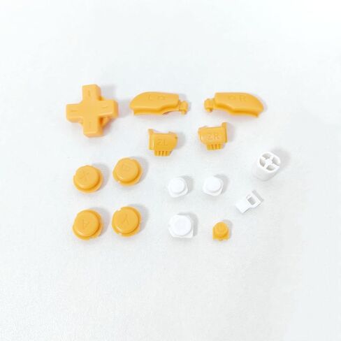 Replacement Housing Shell Case Kit Face Plates Cover Faceplate for Nintendo New 2DS LL/New 2DS XL Console, White + Orange in Kuwait