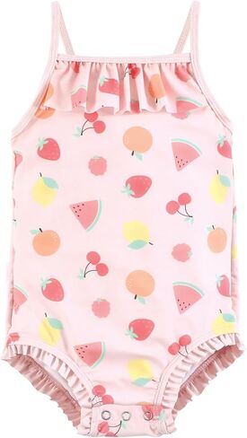 Hudson Baby Baby Girl's Toddler Swimsuit, Fruit Salad, 3-6 Months in Saudi Arabia