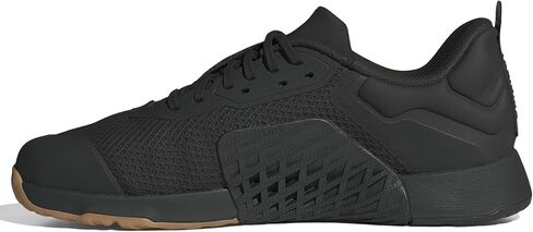 adidas Unisex Dropset 3 Training Sneaker, Black/Grey/Grey, 12.5 US men in Saudi Arabia
