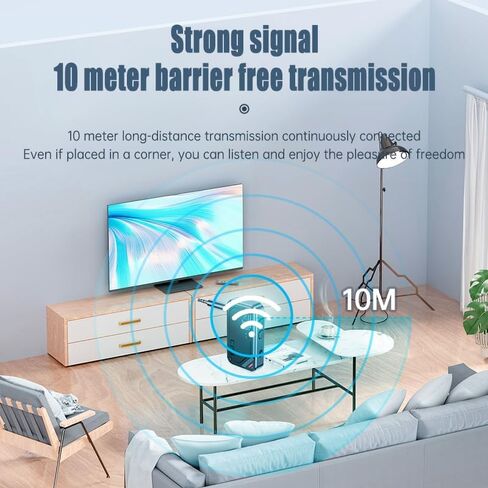 Bluetooth 5.3 Adapter 3.5mm Jack Aux Dongle, 2-in-1 Bluetooth Transmitter Receiver for Car Audio/Home Stereo/Headphones/Speaker/Projector in Kuwait