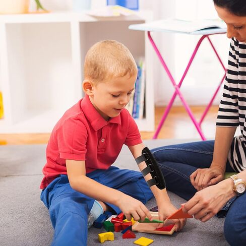 Thumb Sucking Stop for Kids, Elbow Splint Cubital Tunnel Brace Finger Sucking Guard Stop Nail Biting Treatment for Nail Biter Stopper Prevention Anti Nose Picking Pediatric Elbow Immobilizer Brace in Kuwait