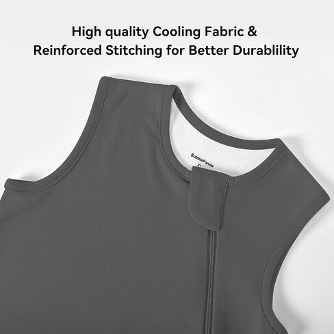 BubblePanda Cooling Summer Sleep Sack 0.5 Tog 0-6 Months Q-Max 0.3 Soft Lightweight Sleep Sack 3-6 Months Baby Cooling Blanket for Hot Sleeper Night Sweats for Infant Newborn Transition in Saudi Arabia