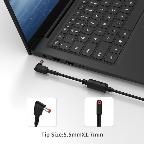 شاحن كمبيوتر محمول 180 واط لجهاز Acer Predator Helios 300 Gaming Laptop Nitro 5 PH315-52 PH315-51 G3-571 G3-572 Predator Triton 300 500 AN515-54 AN517-52-52T3 AN517-42-R6BL ADP-180MB محول تيار متردد in Kuwait