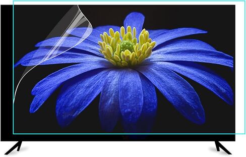 Anti Glare Film for TV 55 inch, Anti Blue Light Screen Frosted Film, New Upgrade Frosted Surface Anti Scratch,55 inch Anti Glare TV Screen Protector in Kuwait