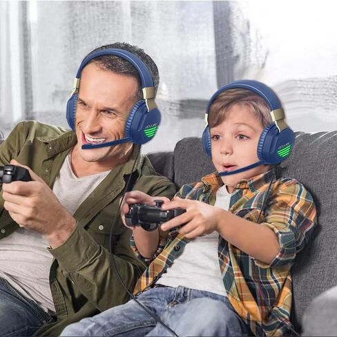 Gaming Headset with Microphone for PC PS4 PS5 Headset Noise Cancelling Gaming Headphones for Laptop Switch Xbox Headset in Saudi Arabia
