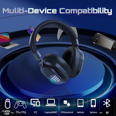 سماعة ألعاب مع ميكروفون للكمبيوتر الشخصي PS4 PS5 سماعة إلغاء الضوضاء سماعات الألعاب لأجهزة الكمبيوتر المحمول سويتش سماعة رأس إكس بوكس in Kuwait