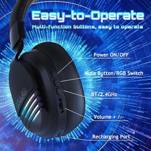 سماعة ألعاب مع ميكروفون للكمبيوتر الشخصي PS4 PS5 سماعة إلغاء الضوضاء سماعات الألعاب لأجهزة الكمبيوتر المحمول سويتش سماعة رأس إكس بوكس in Kuwait