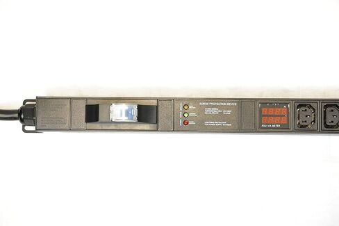 Cryptocurrency Mining PDU Metered 208/240V 30A, L6-30P Plug, 8 C13 Outlets, 6ft Cord, Overload Protection, 7.2kw in Saudi Arabia