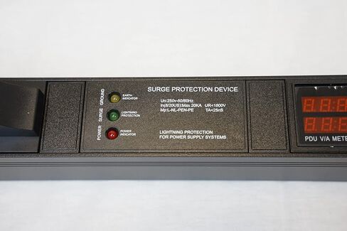 Cryptocurrency Mining PDU Metered 208/240V 30A, L6-30P Plug, 8 C13 Outlets, 6ft Cord, Overload Protection, 7.2kw in Saudi Arabia