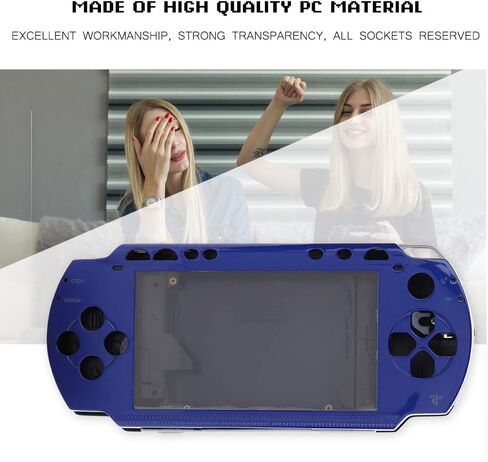 Case Cover Shell Housing Replacement, Strong Anti-Skid Shell with Buttons, Fashionable Appearance(Blue) in Kuwait