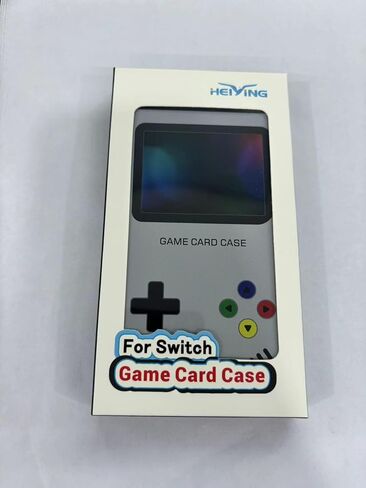HEIYING Switch Game Card Case for Nintendo Switch/Switch OLED/Switch Lite Game Card or Micro SD Memory Card, Metal Switch Game Holder with 20 Game Card Slots and 20 Micro SD Card Slots. in Saudi Arabia