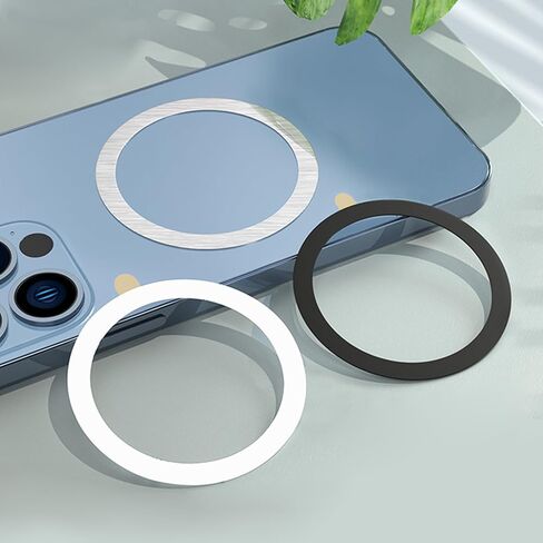 لوحة حلقية مغناطيسية عالمية مكونة من قطعتين متوافقة مع حامل الهاتف، تناسب iPhone 15 Pro Max وGalaxy S23/S22 والمزيد (لا تشتمل على الحامل) in Kuwait