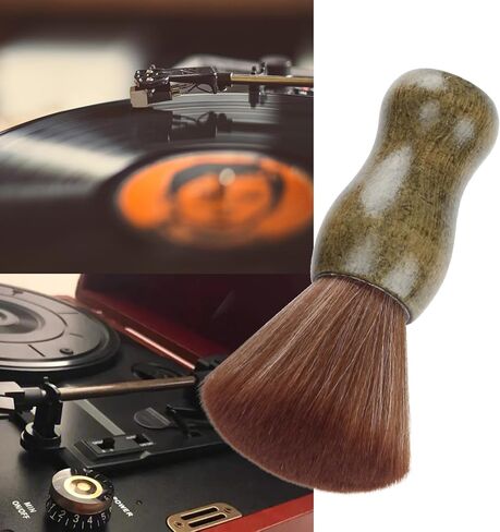 قطعتان من فرشاة تنظيف سجلات الفينيل، فرشاة تنظيف أسطوانات الفينيل الدوارة LP، فرشاة تنظيف أسطوانات الفينيل الناعمة المقاومة للكهرباء الساكنة، فرشاة تسجيل تنظيف الغبار المضادة للكهرباء الساكنة، فرشاة إزالة الغبار من الفينيل in Kuwait