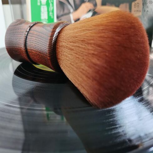 فرشاة تنظيف السجلات، منظف سجلات الفينيل الدوارة، فرشاة تنظيف الغبار المقاومة للكهرباء الساكنة للفينيل LP EP، الطراز B in Kuwait