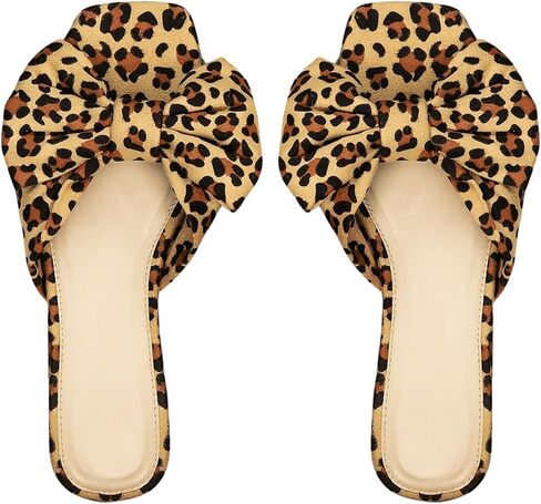 صنادل GORGLITTER النسائية المسطحة ذات القوس المفتوح عند الأصابع سهلة الارتداء in Kuwait