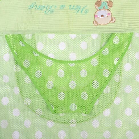 Mesh Capri Podaegi Korean Style Baby Carrier Sling Toddler 61 x 27.2" Green in Saudi Arabia