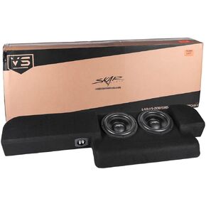 Skar Audio Single 10" Loaded Ported Subwoofer Enclosure Compatible with 2015-2024 Ford F-150 Super Cab Trucks