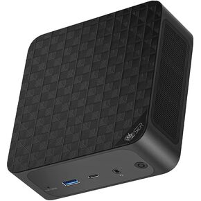 Beelink SER6-P Gaming Mini PC, Mini Computers with AMD Ryzen 9 6900HX (8C/16T up to 4.9Ghz), 16G DDR5+500G M.2 2280 PCIe 4.0x4 SSD, WiFi 6, LAN 2.5G, 4K, BT 5.2, HDMI 2.1, DP 1.4, USB4