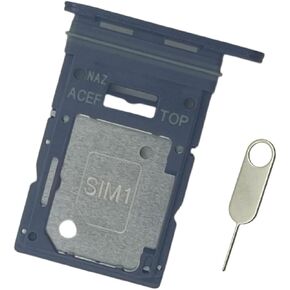 Sim Card Tray SD Card Holder Replacement for Samsung Galaxy A35 (5G) SM-A356U A356U1 A356B A356 - Awesome Navy