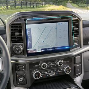 Tempered Glass Screen Protector Compatible With 2022 2023 Ford F150,Anti-Scratch,Shock-Resistant,HD Clear,Protecting Ford 12" Touch Screen.