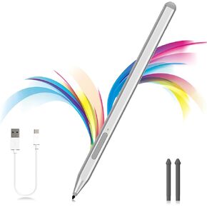 Stylus Pen for Microsoft Surface Pro11/10/9/8/X/7+/6/5/4, Surface Go 4/3/2/1, Surface Laptop1-5/Studio/Book 3/2/1 with Eraser Side Button,Palm Rejection,Tilt Function,1024 Pressure in Kuwait