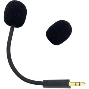 Barracuda X Microphone, Replacement Aux 3.5mm TRS Mic Detachable Microphone Booms for Razer Barracuda X Wireless Gaming Headsets Headphones Earphones